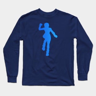 Hype Dance Outline (Blue) Long Sleeve T-Shirt